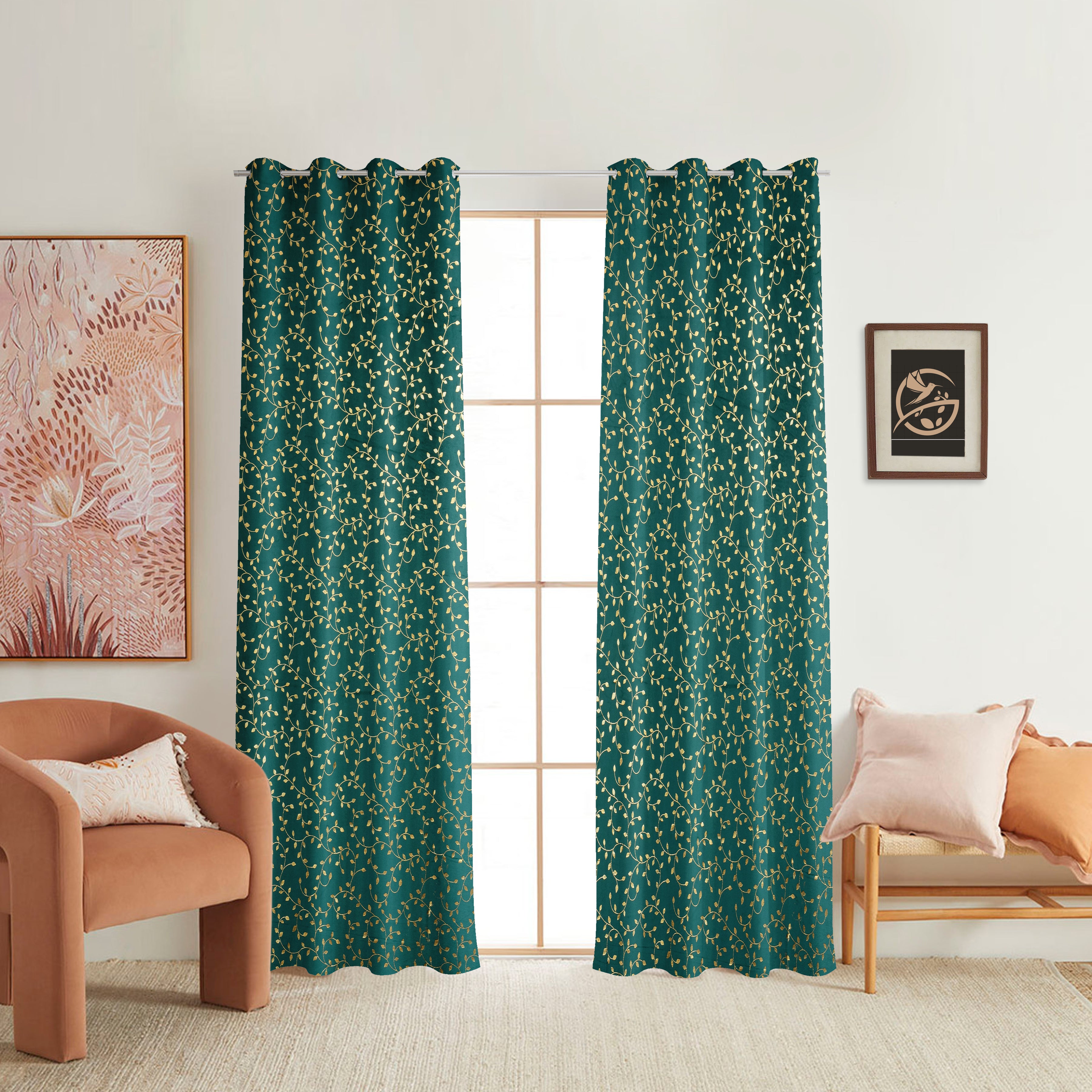 velvet curtains (Buti foil)