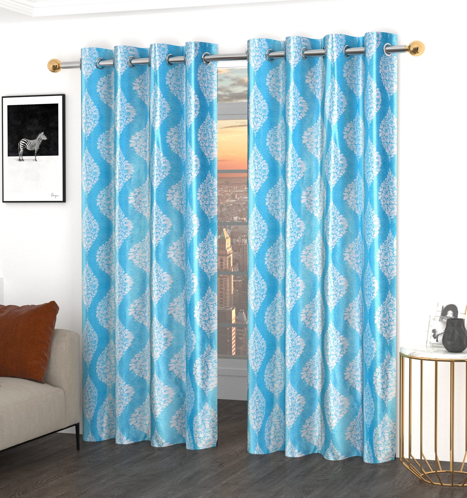 Surbhi Dmass print curtains
