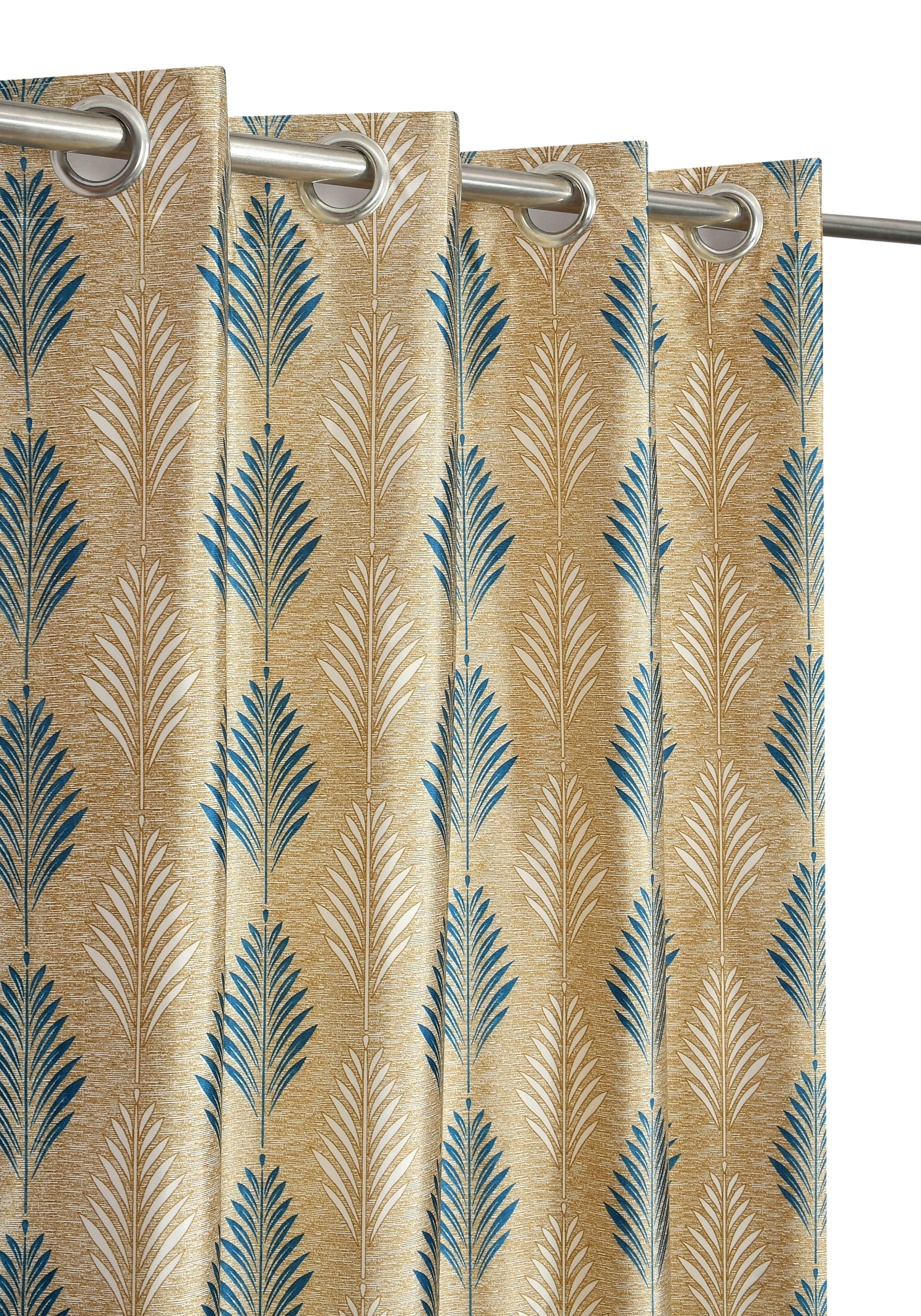 Surbhi Christmas tree print curtains