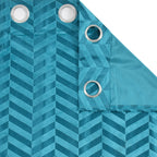 Aqua blue Urban (v) velvet cushion by The Digital Kart featuring soft velvet fabric and a modern design.