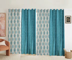Camrin Royal Dmass combo by The Digital Kart, 4-piece set featuring aqua-colored components with sleek, modern design.
