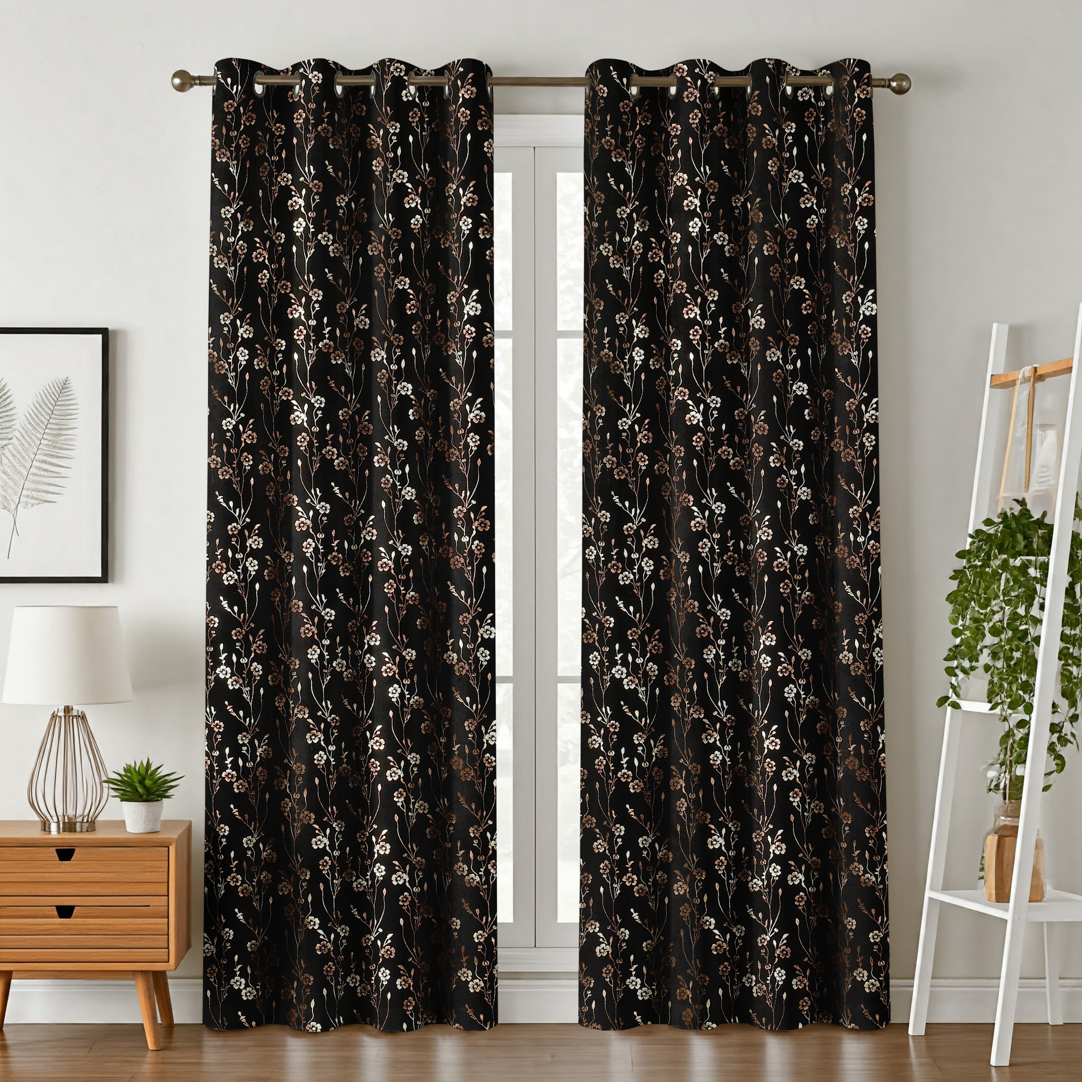 Multi Foil Rose Velvet