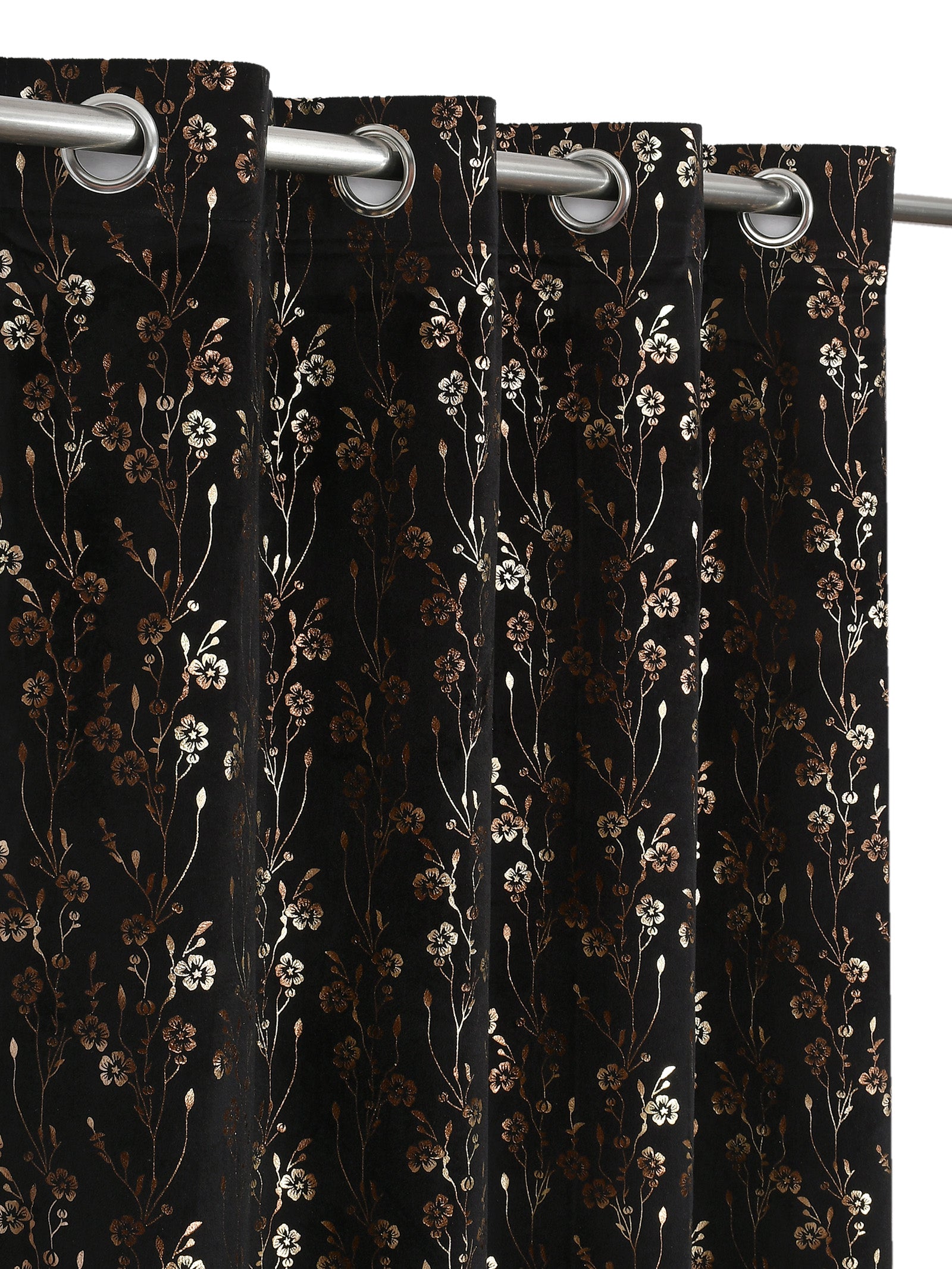 Multi Foil Rose Velvet