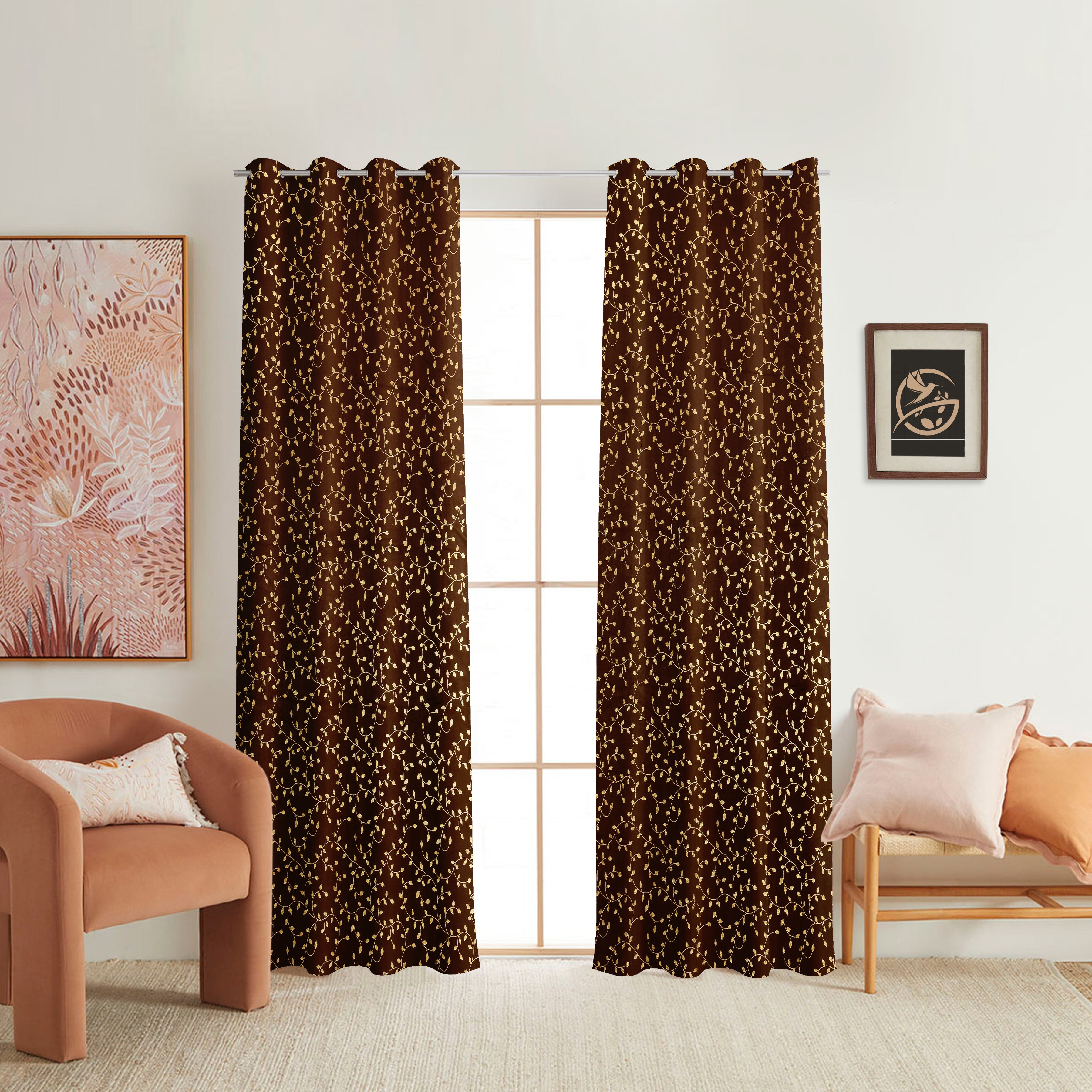 velvet curtains (Buti foil)