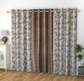 Camrin leaves curtains combo (3pcs)
