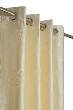 Cream Tree Punch curtains from The Digital Kart featuring a stylish tree punch pattern for elegant window decor.