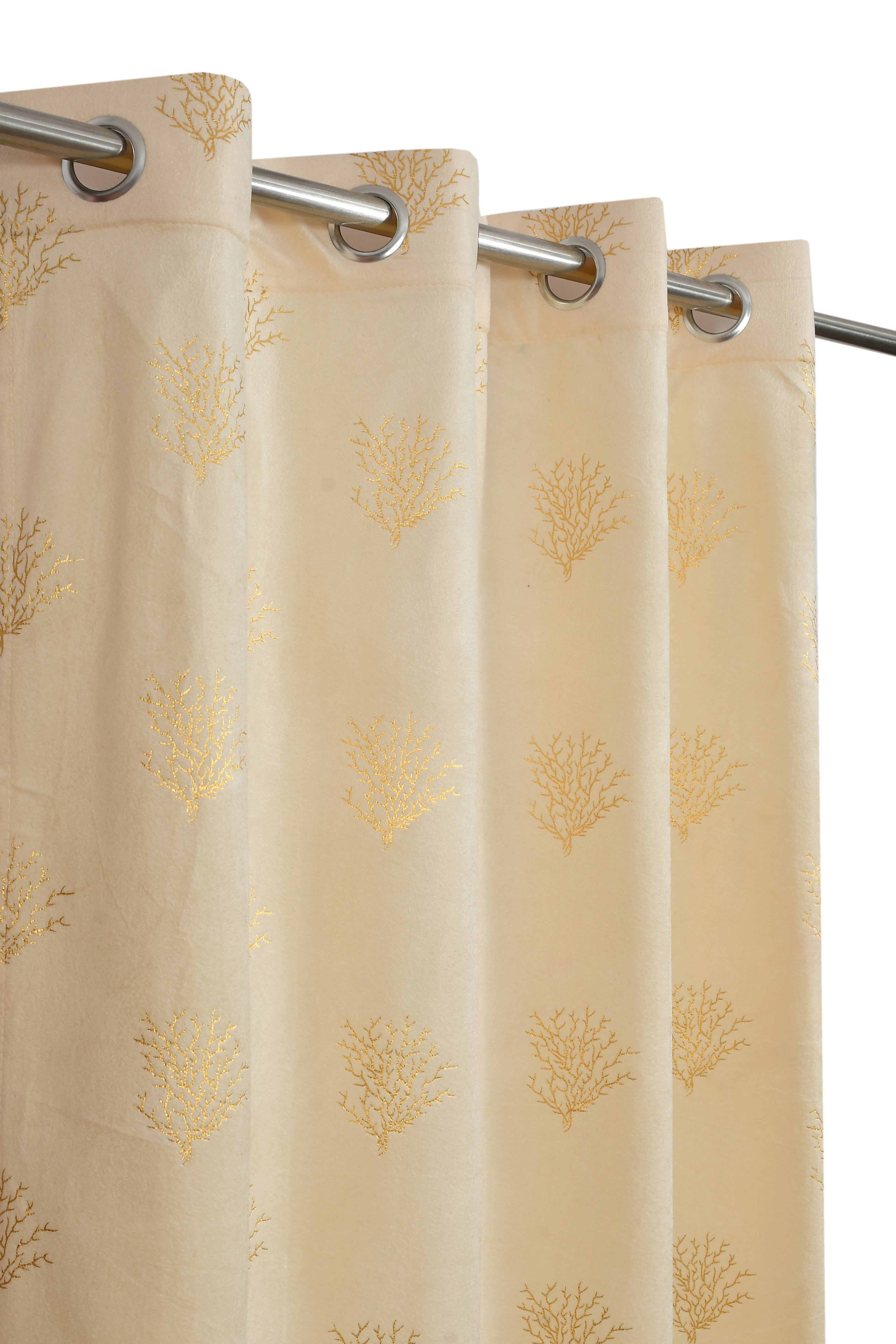 Velvet Curtains With Regal Foil