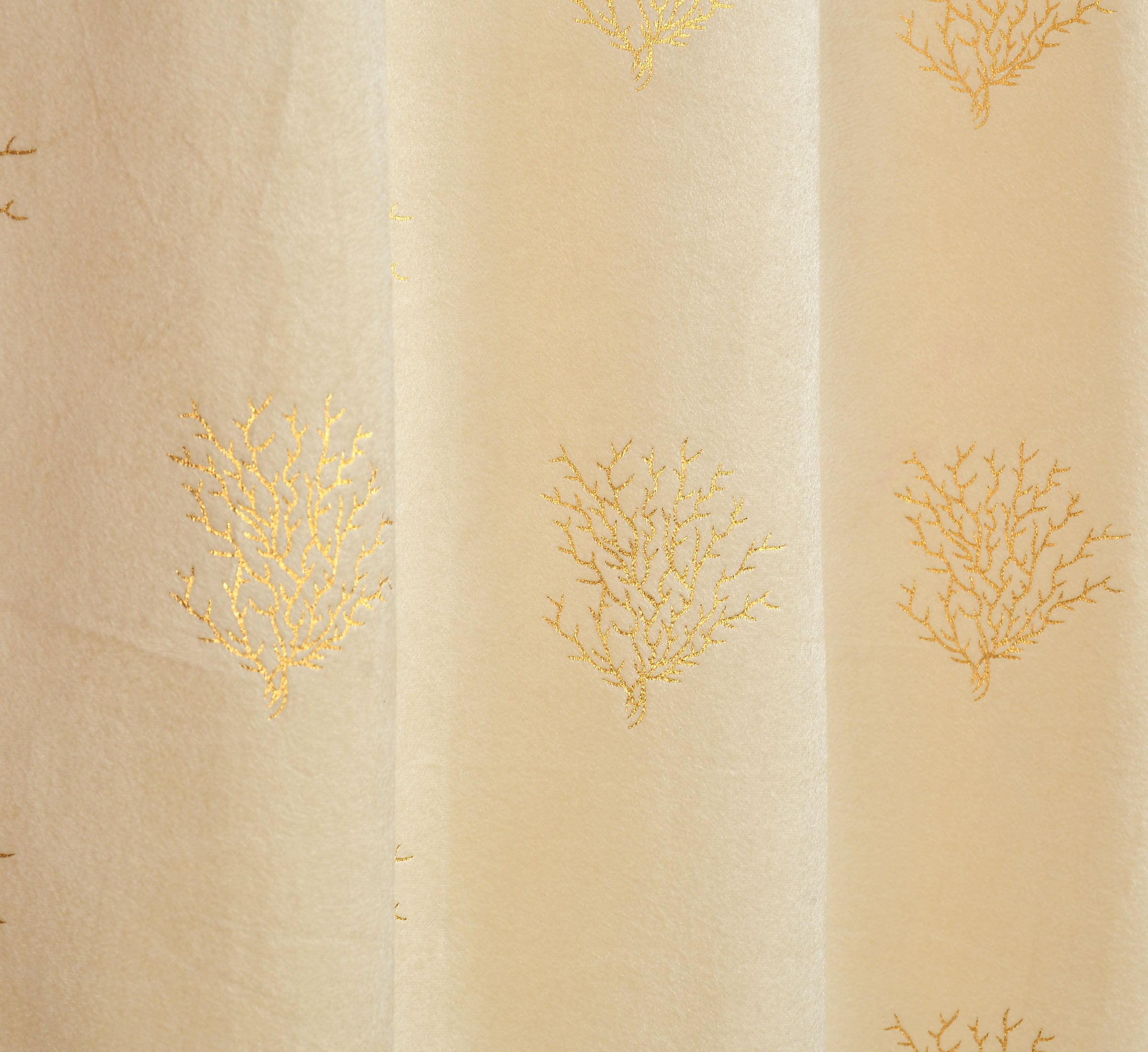 Velvet Curtains With Regal Foil
