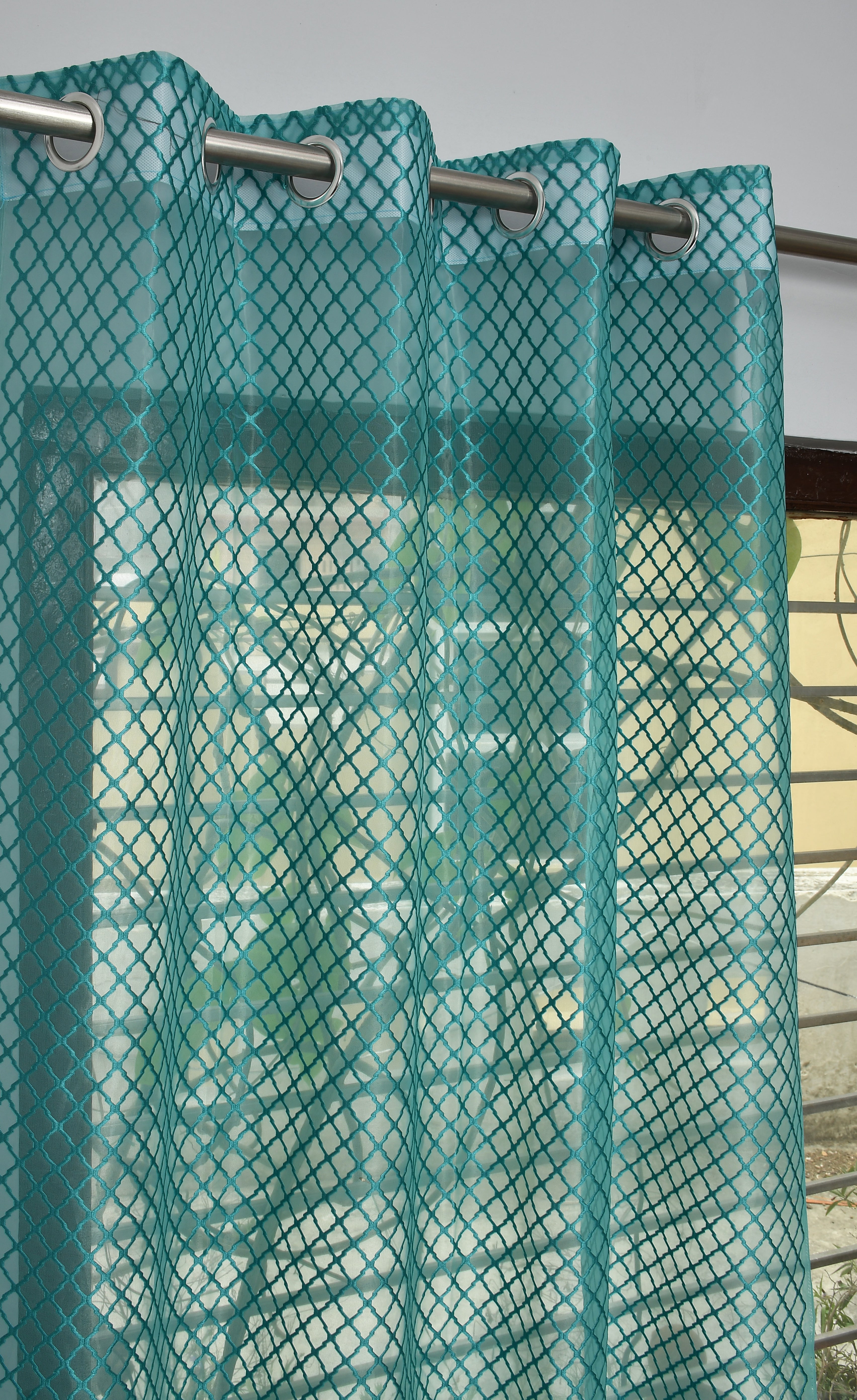 Cross Net curtains