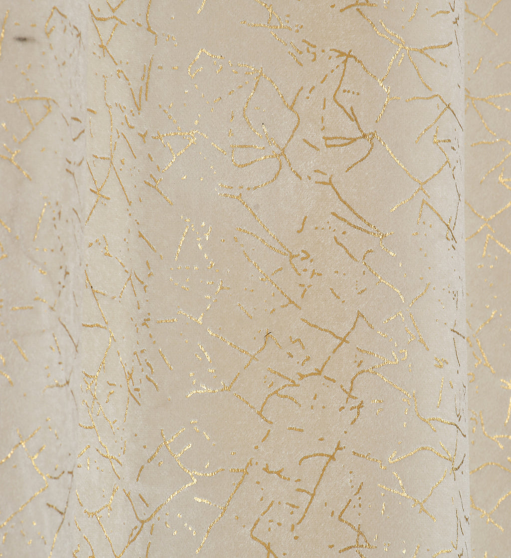 Close-up of velvet foil texture with a rich, smooth finish, showcasing the luxurious surface of The Digital Kart's velvet foil material.
