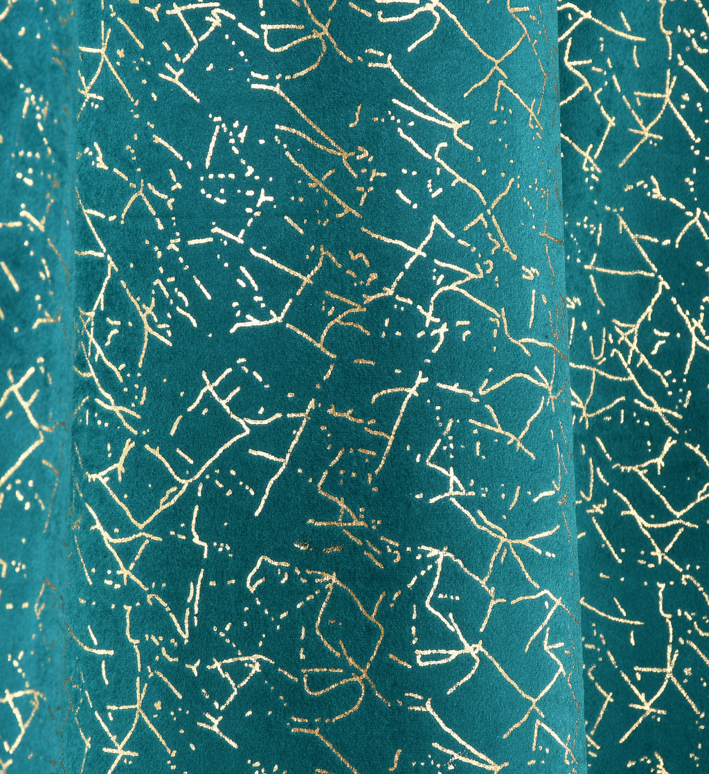 Close-up of velvet foil textured surface in rich color showcasing smooth, luxurious fabric from The Digital Kart.