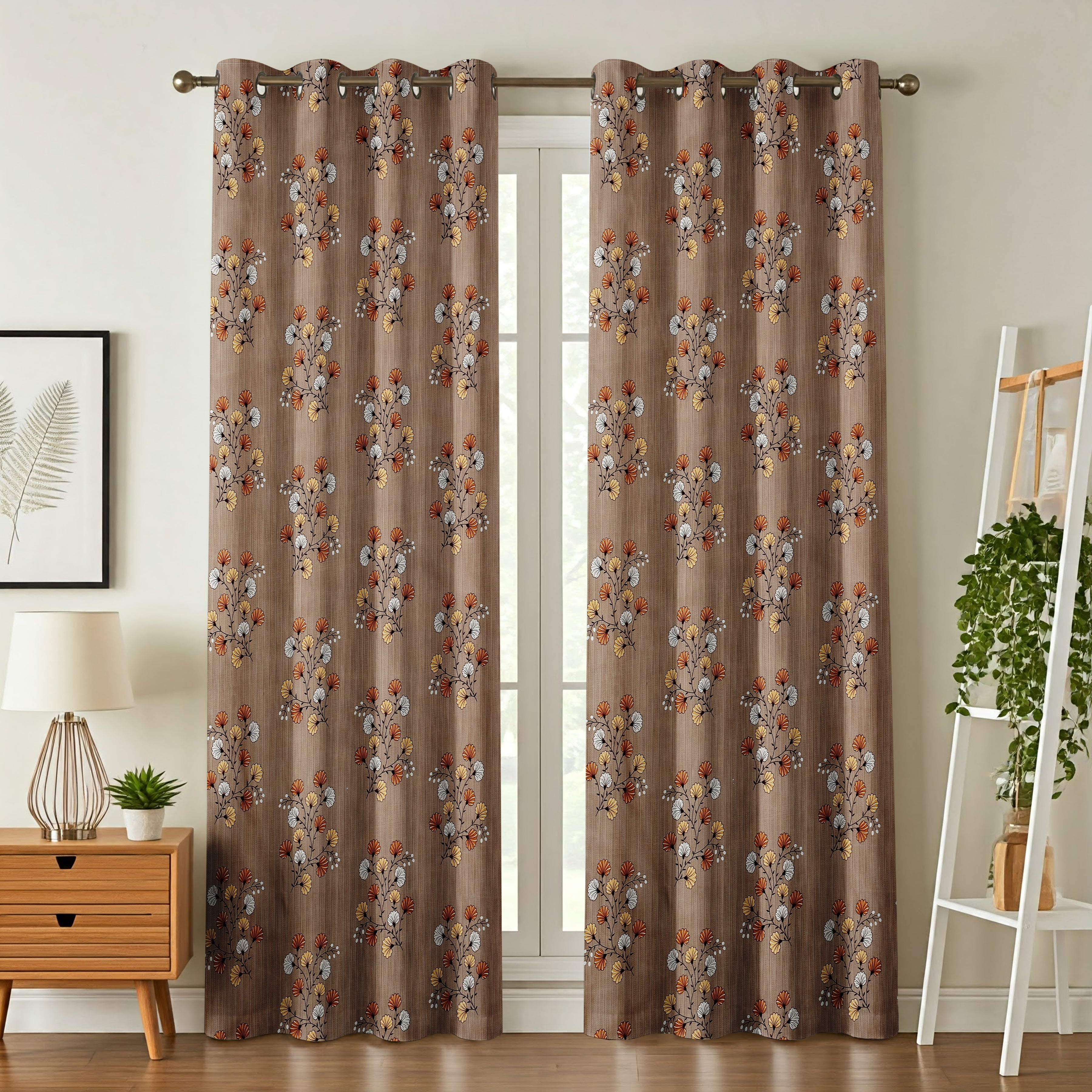Surbhi Guldasta print curtains
