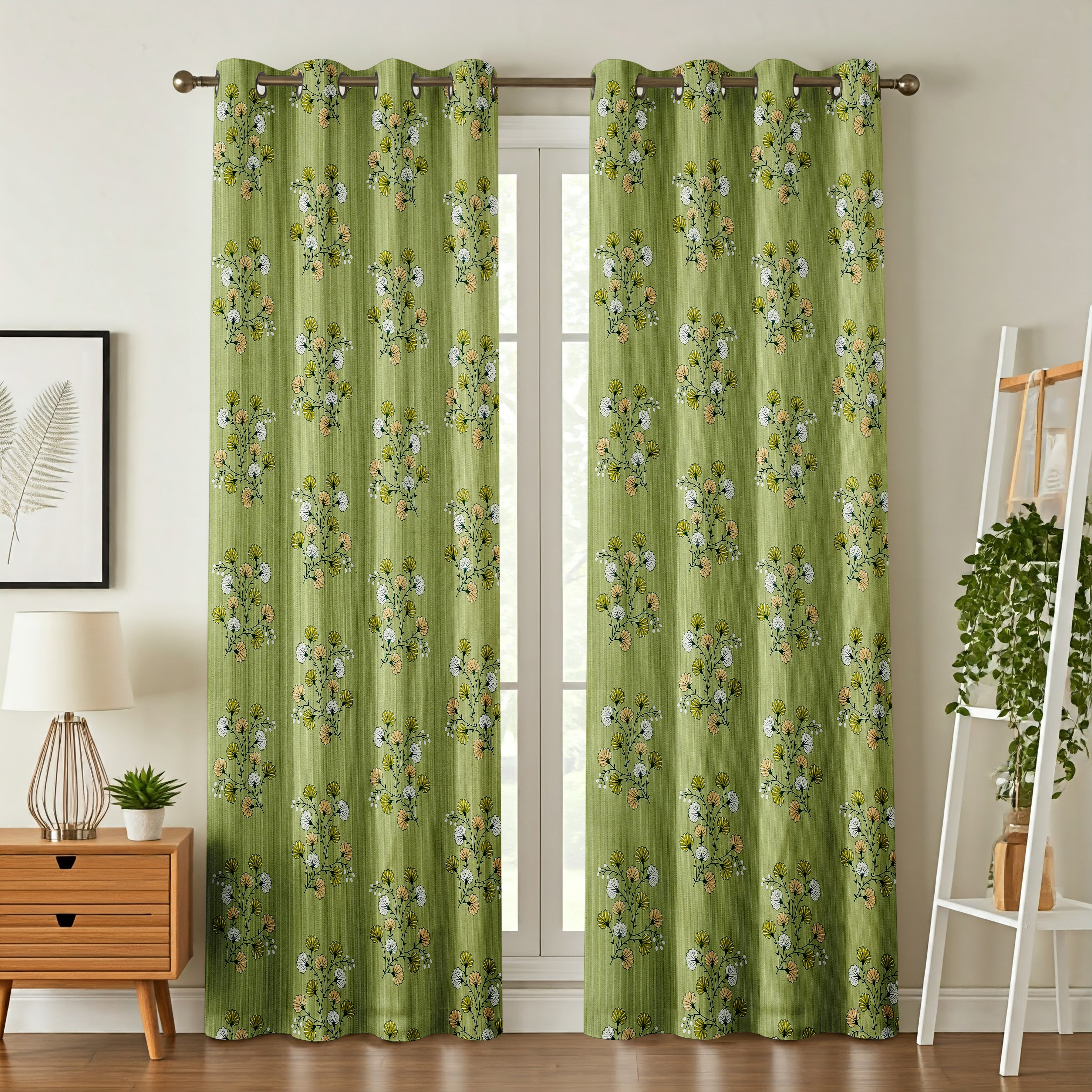 Surbhi Guldasta print curtains