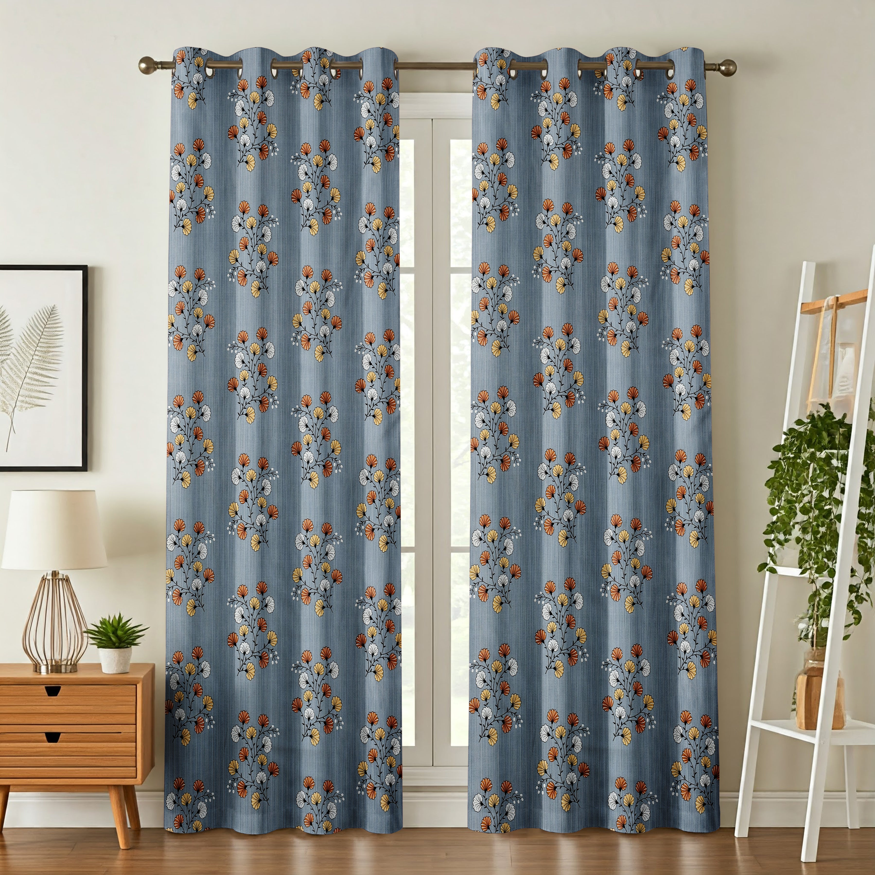 Surbhi Guldasta print curtains