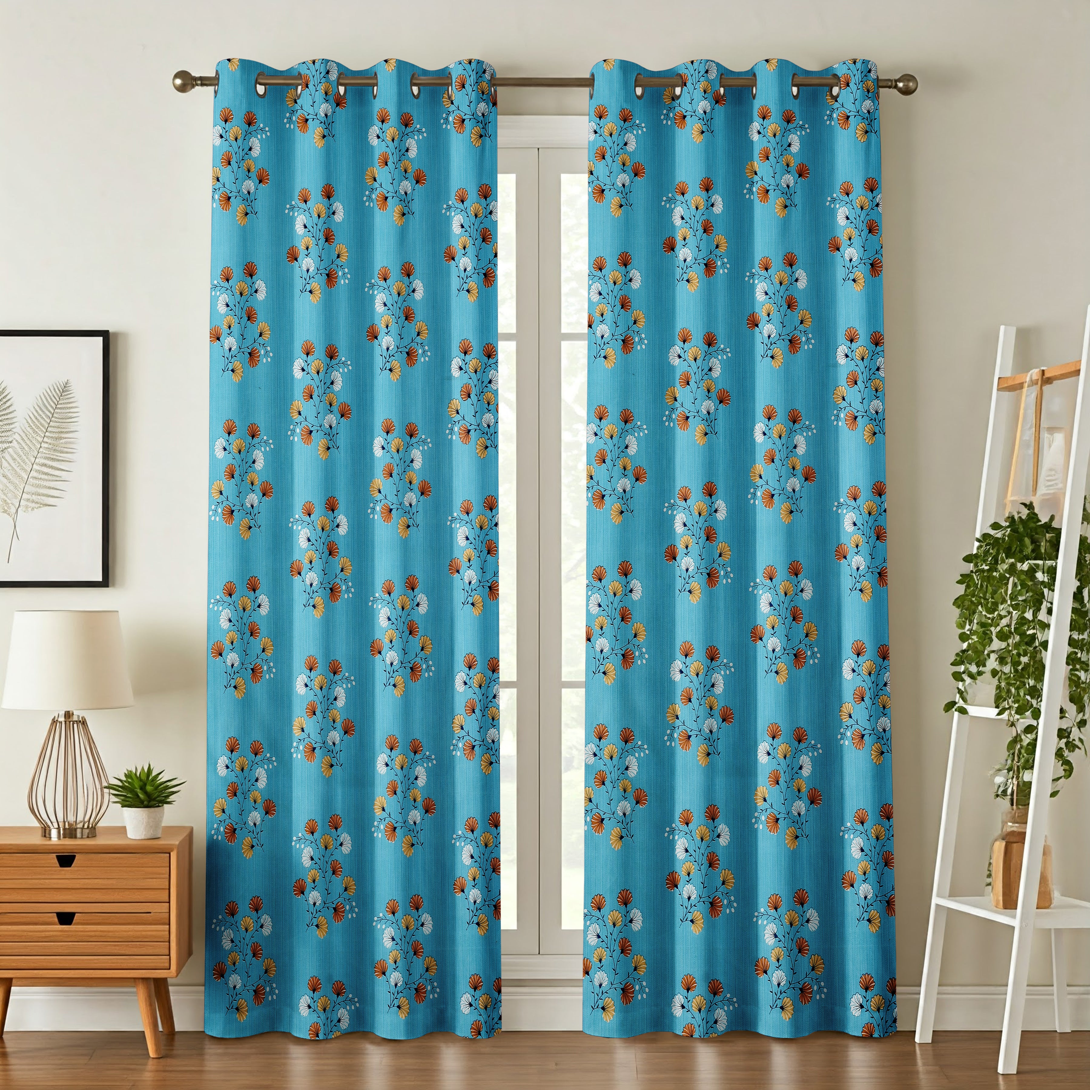 Surbhi Guldasta print curtains