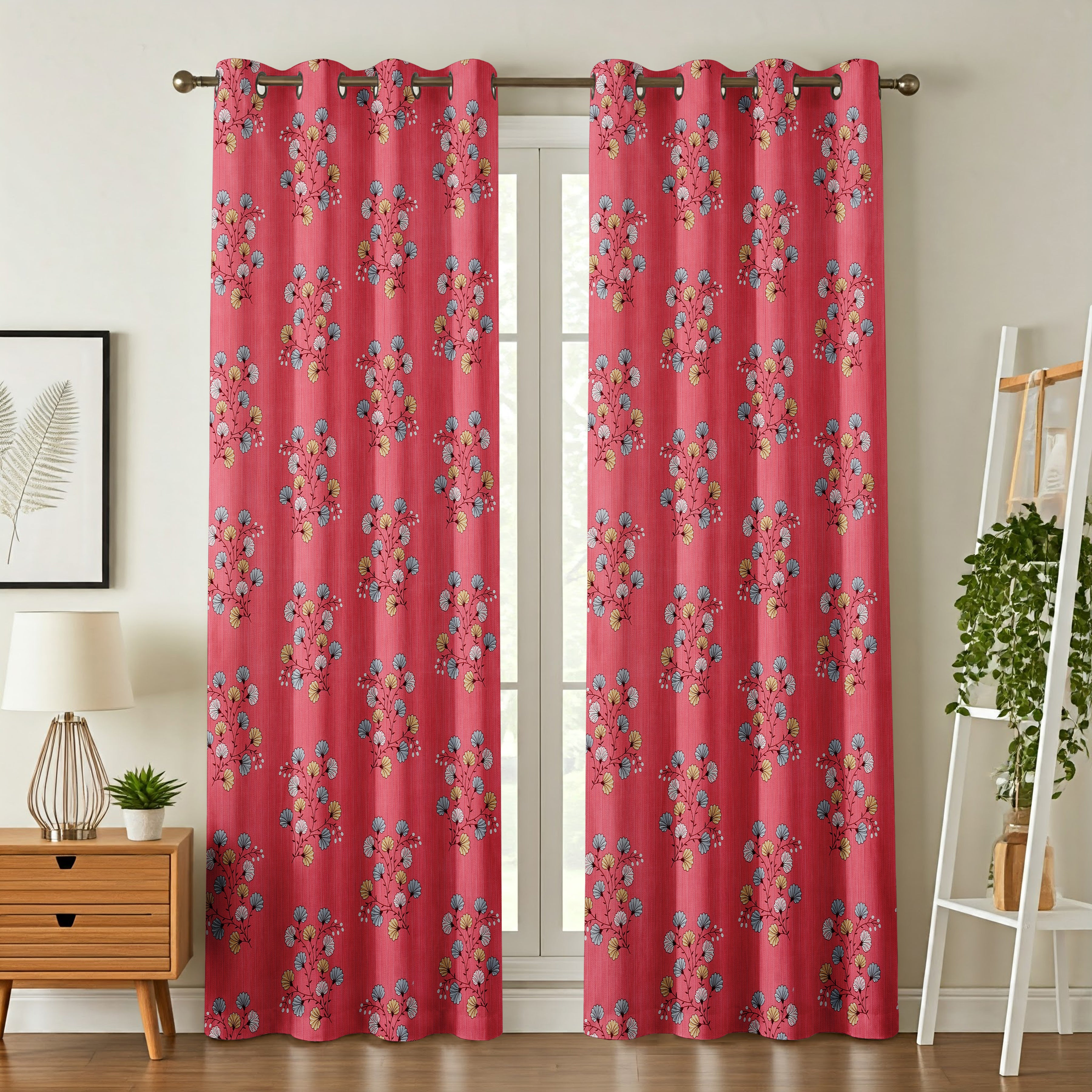 Surbhi Guldasta print curtains