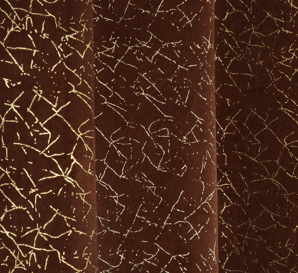 Velvet foil texture sample with a rich, smooth finish from The Digital Kart, showcasing a luxurious, reflective surface in a close-up shot.