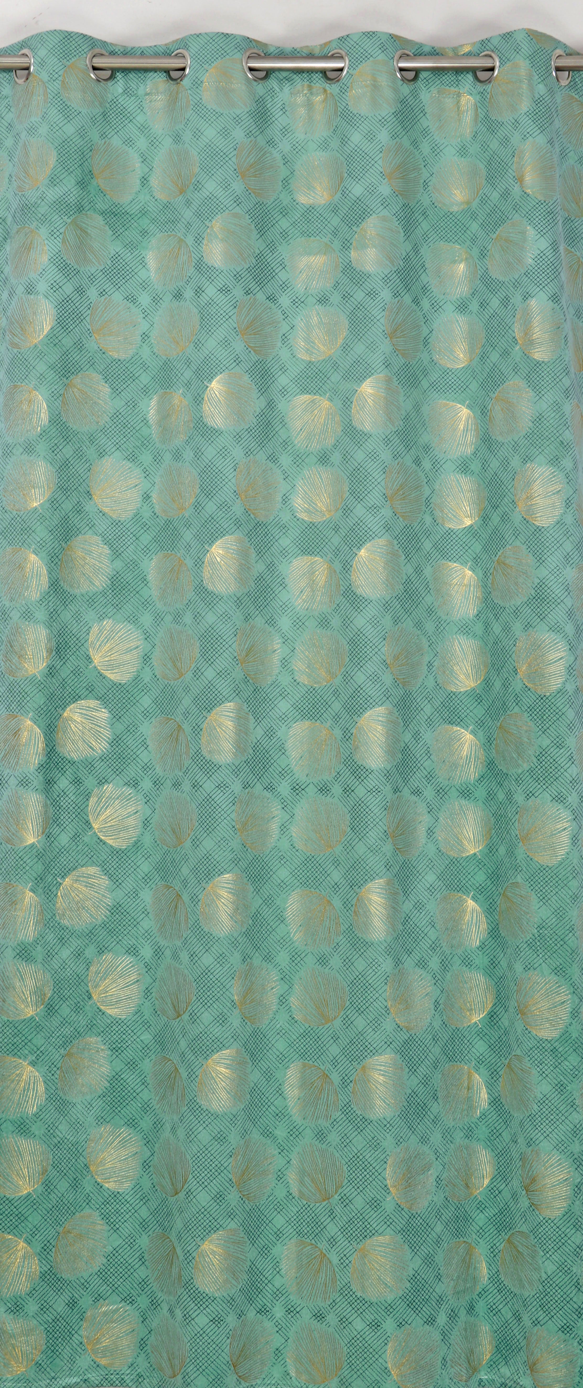 Multifoil Velvet peepal Patta Curtains