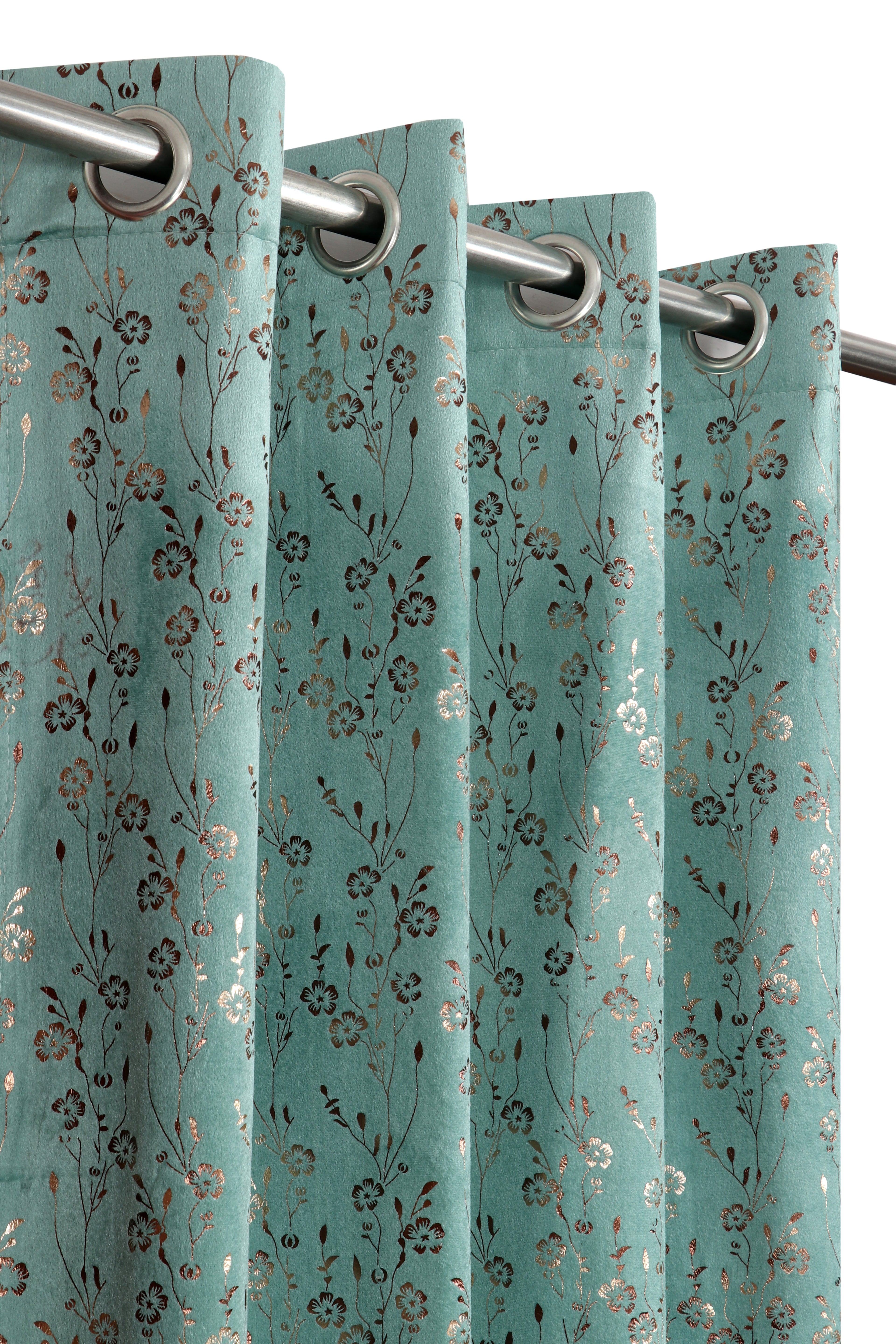 Multi Foil Rose Velvet