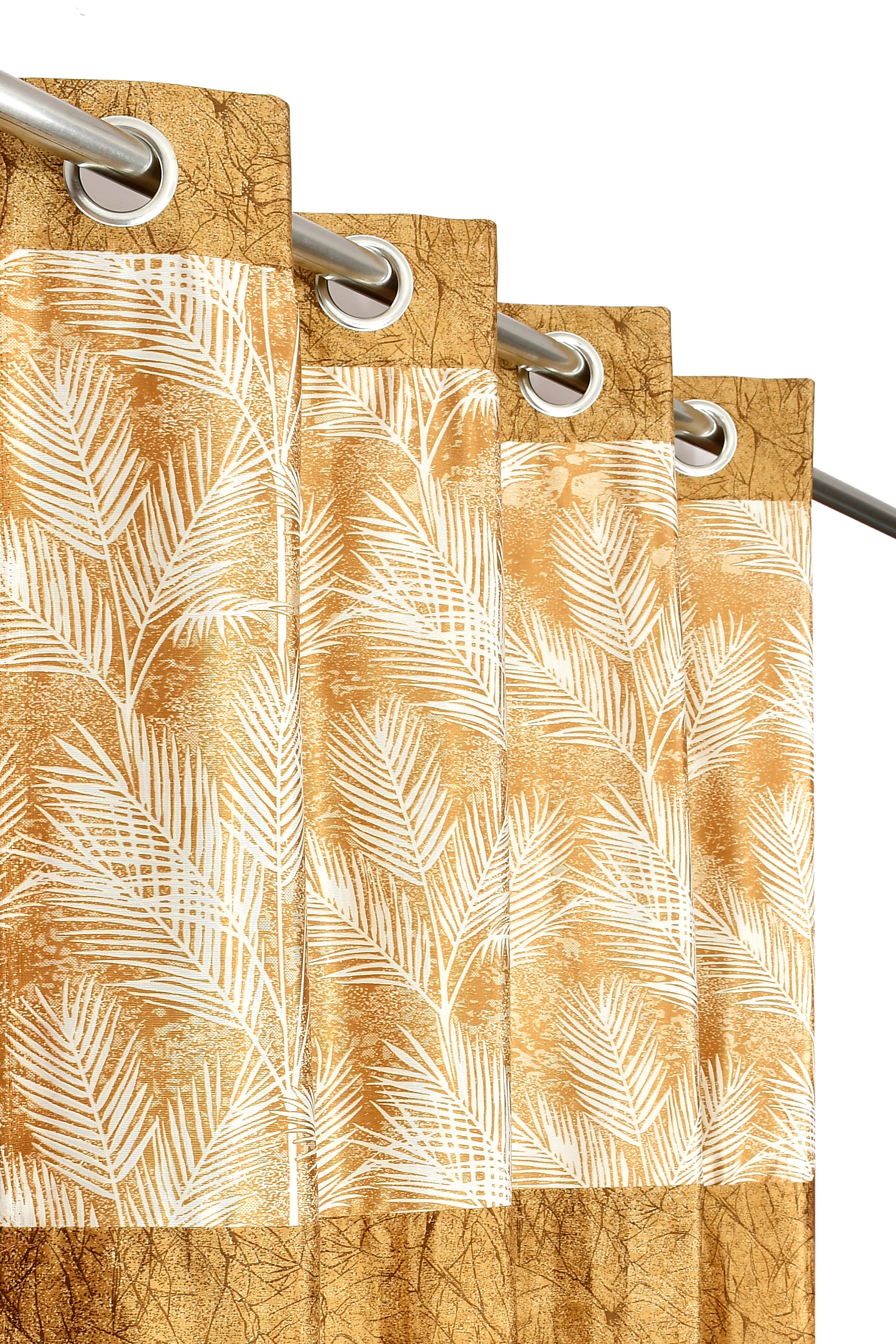 Camrin leaves patch curtains