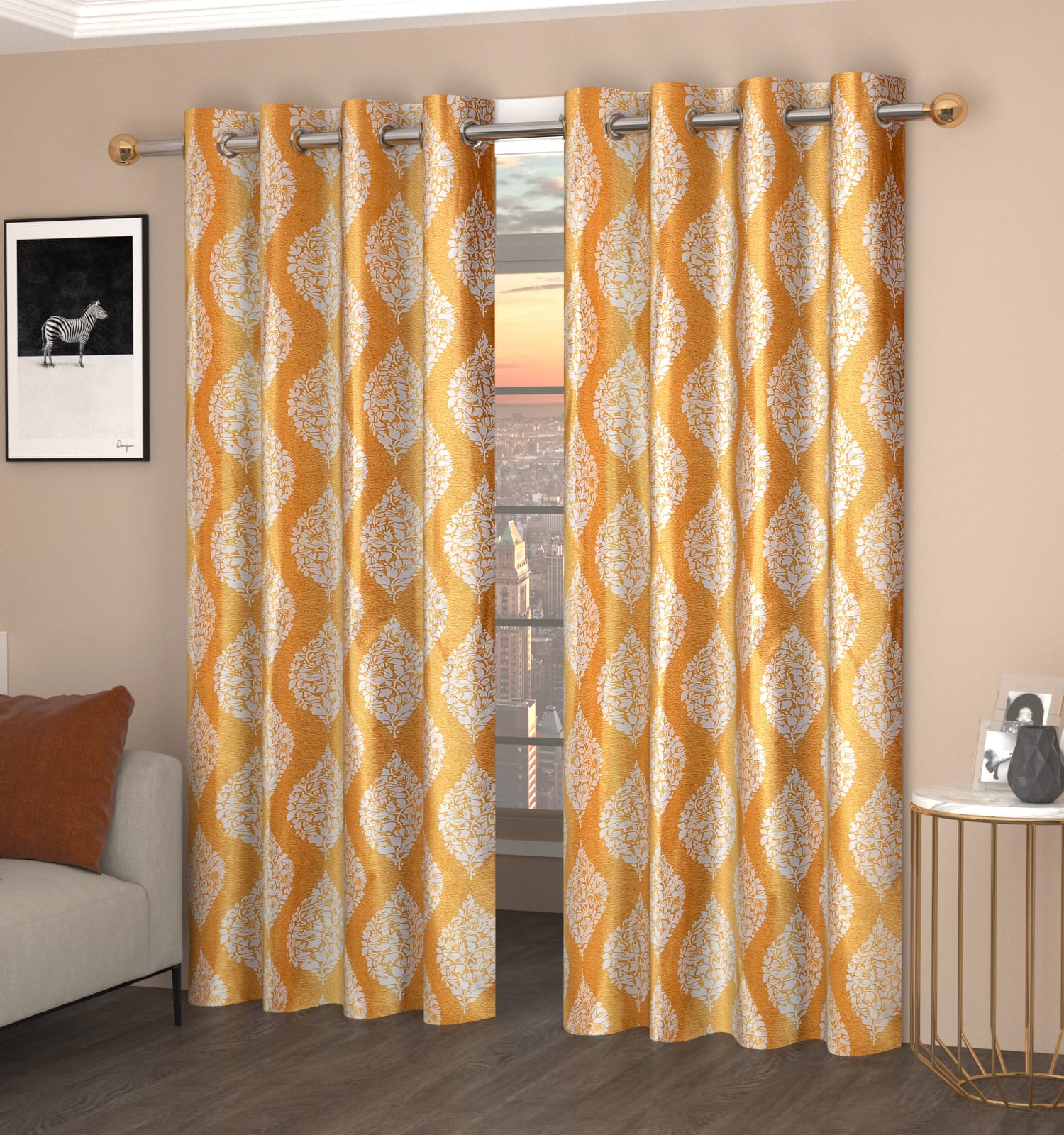Surbhi Dmass print curtains