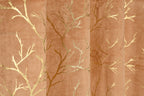 Gold velvet curtains for living room from The Digital Kart, showcasing plush fabric and elegant drape design.
