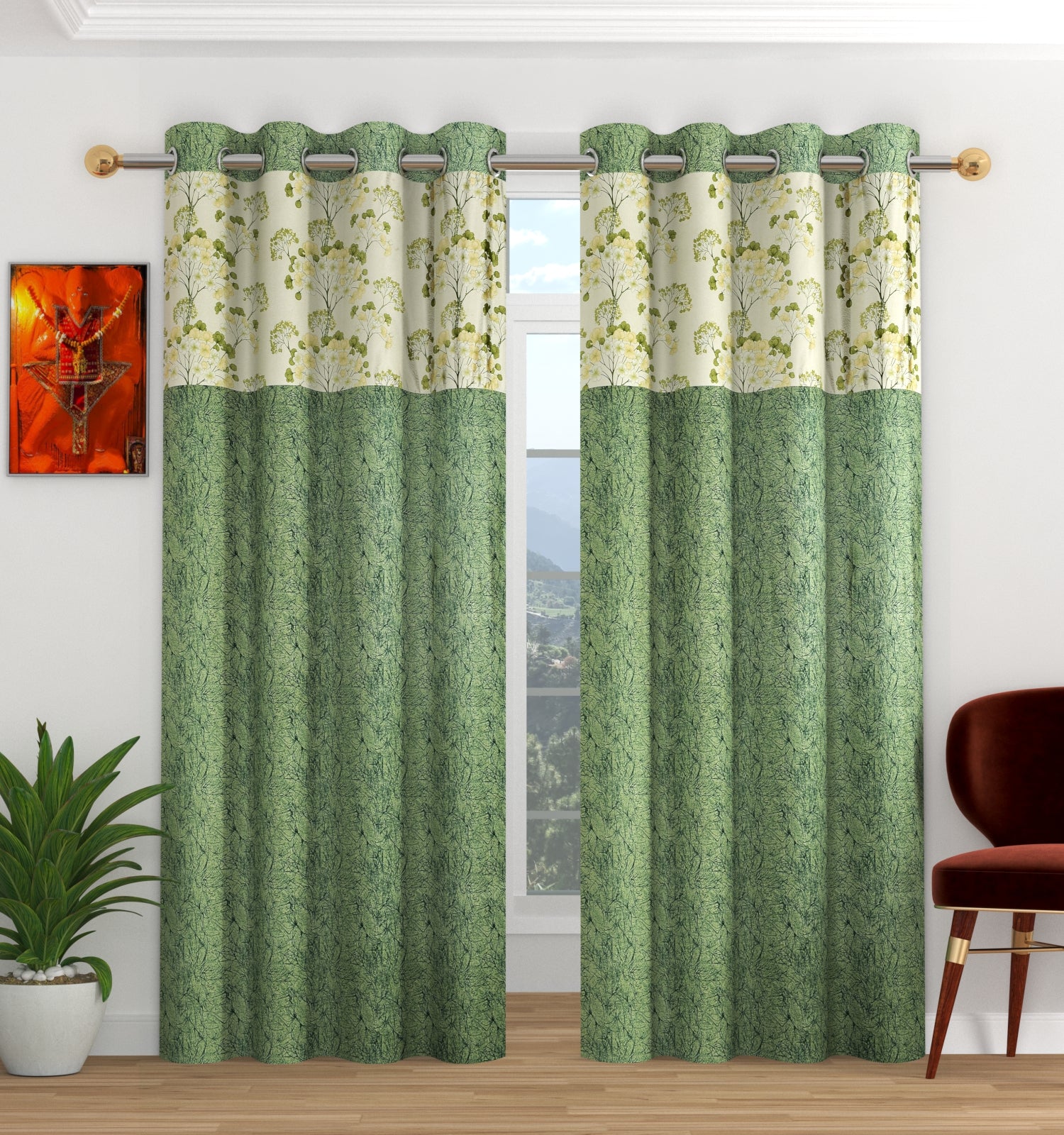 Camrin patch ( Umbrella patch ) curtains