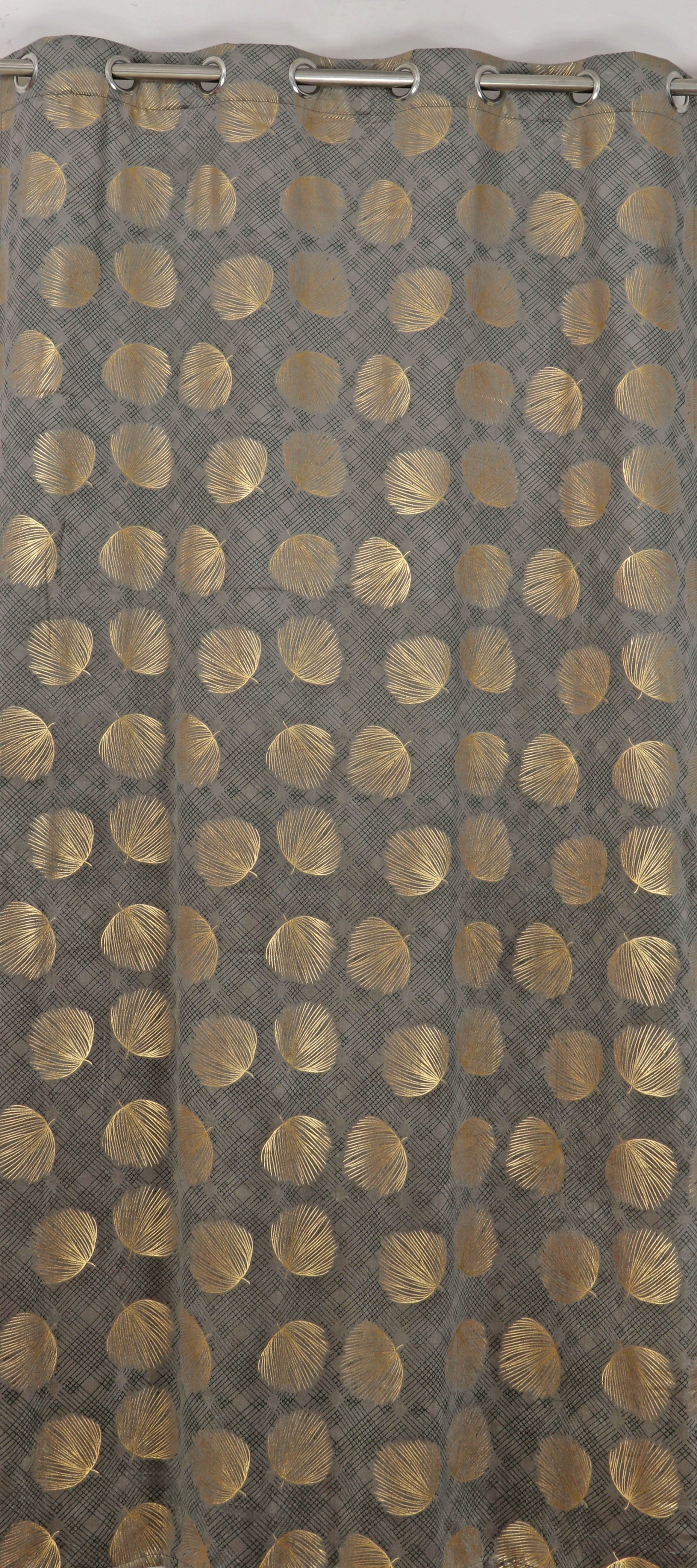 Multifoil Velvet peepal Patta Curtains