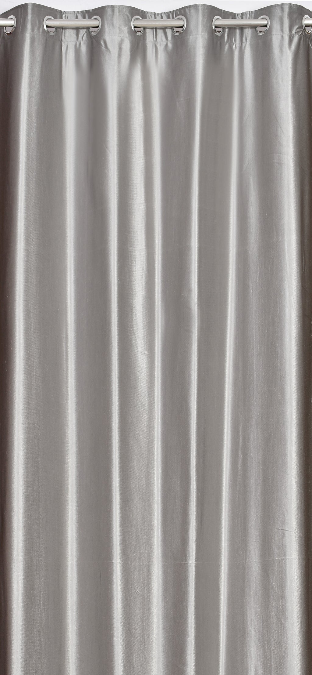 Grey long crush plain fabric from The Digital Kart, showcasing its soft texture and smooth surface.