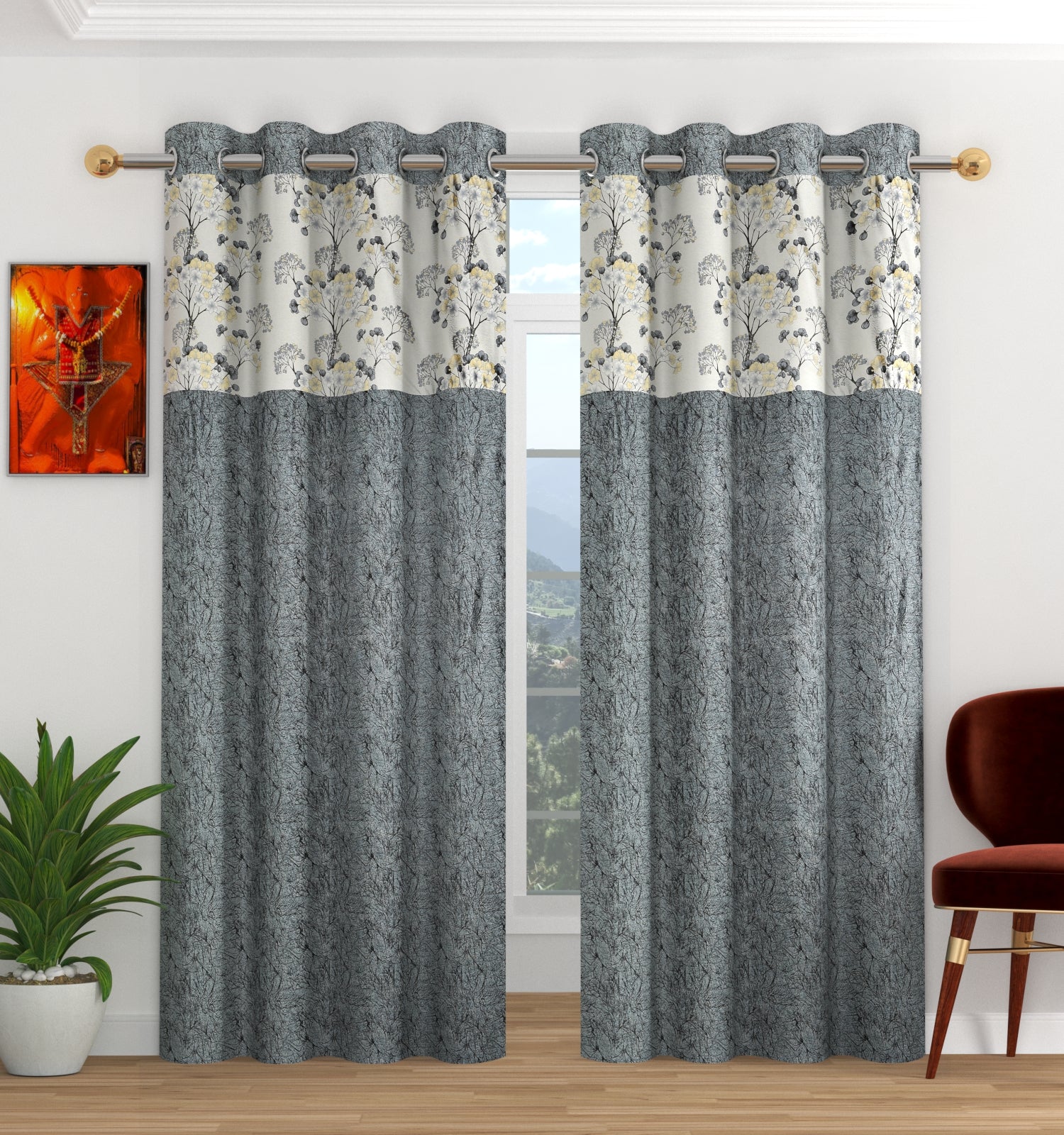 Camrin patch ( Umbrella patch ) curtains