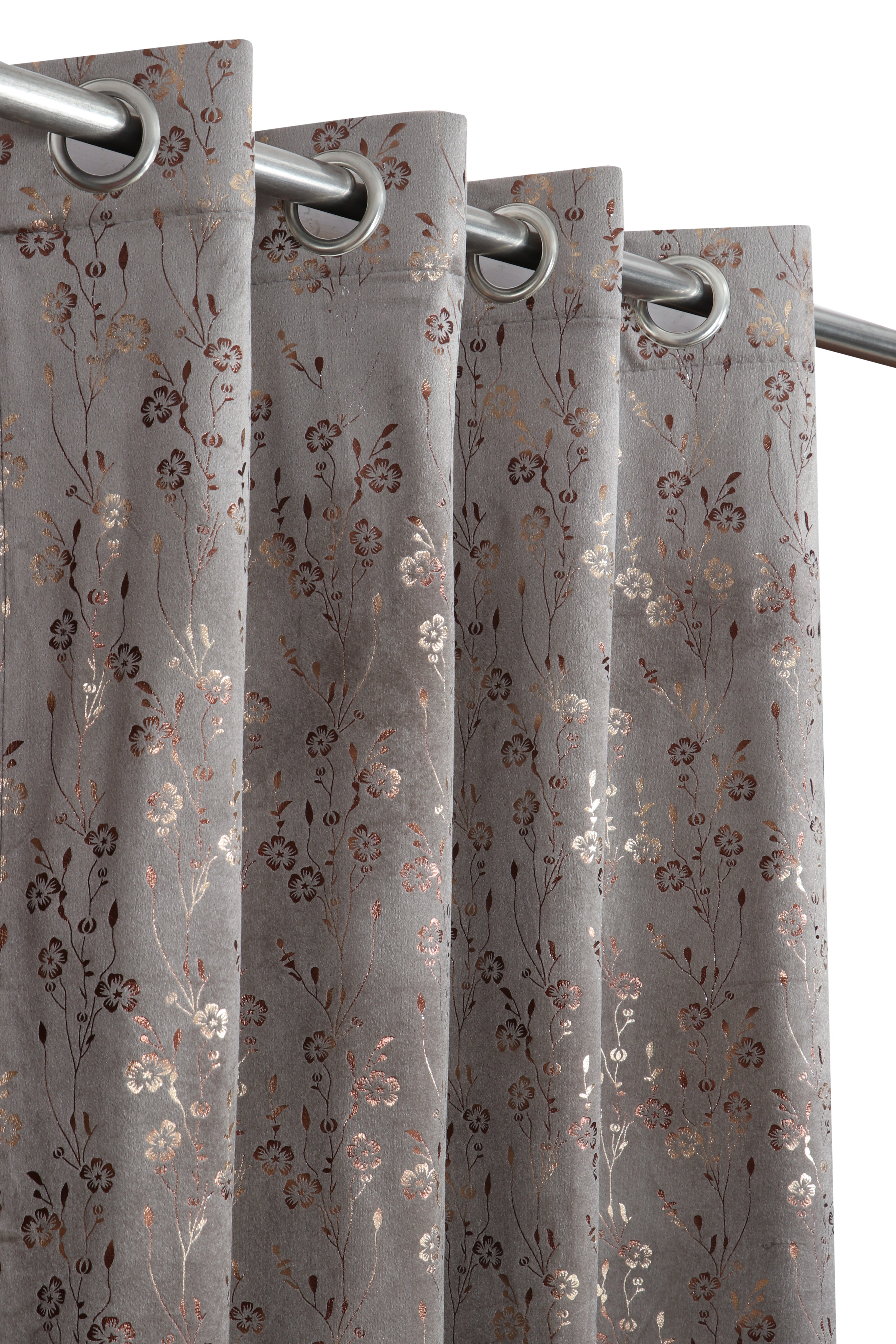 Multi Foil Rose Velvet