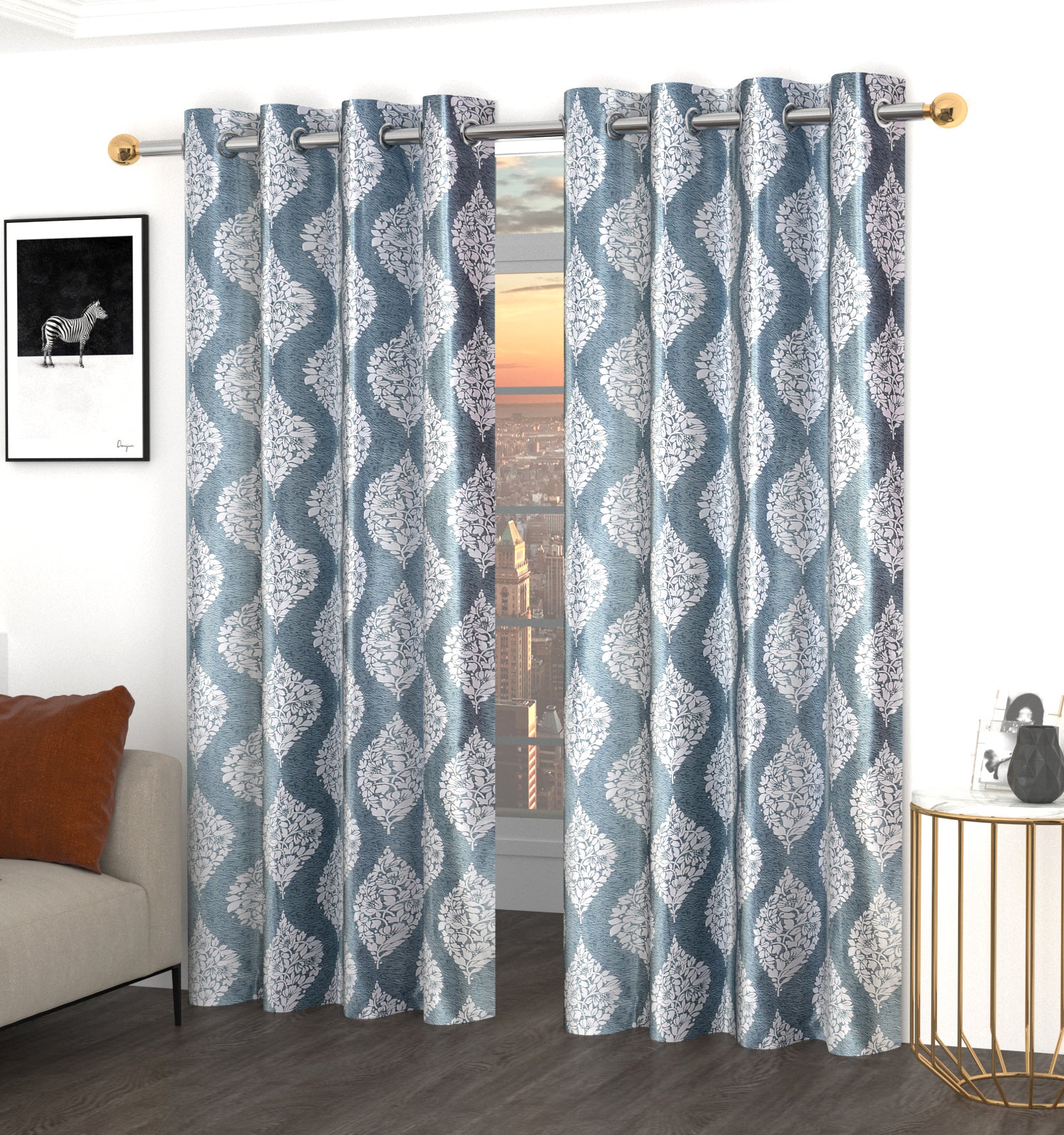 Surbhi Dmass print curtains