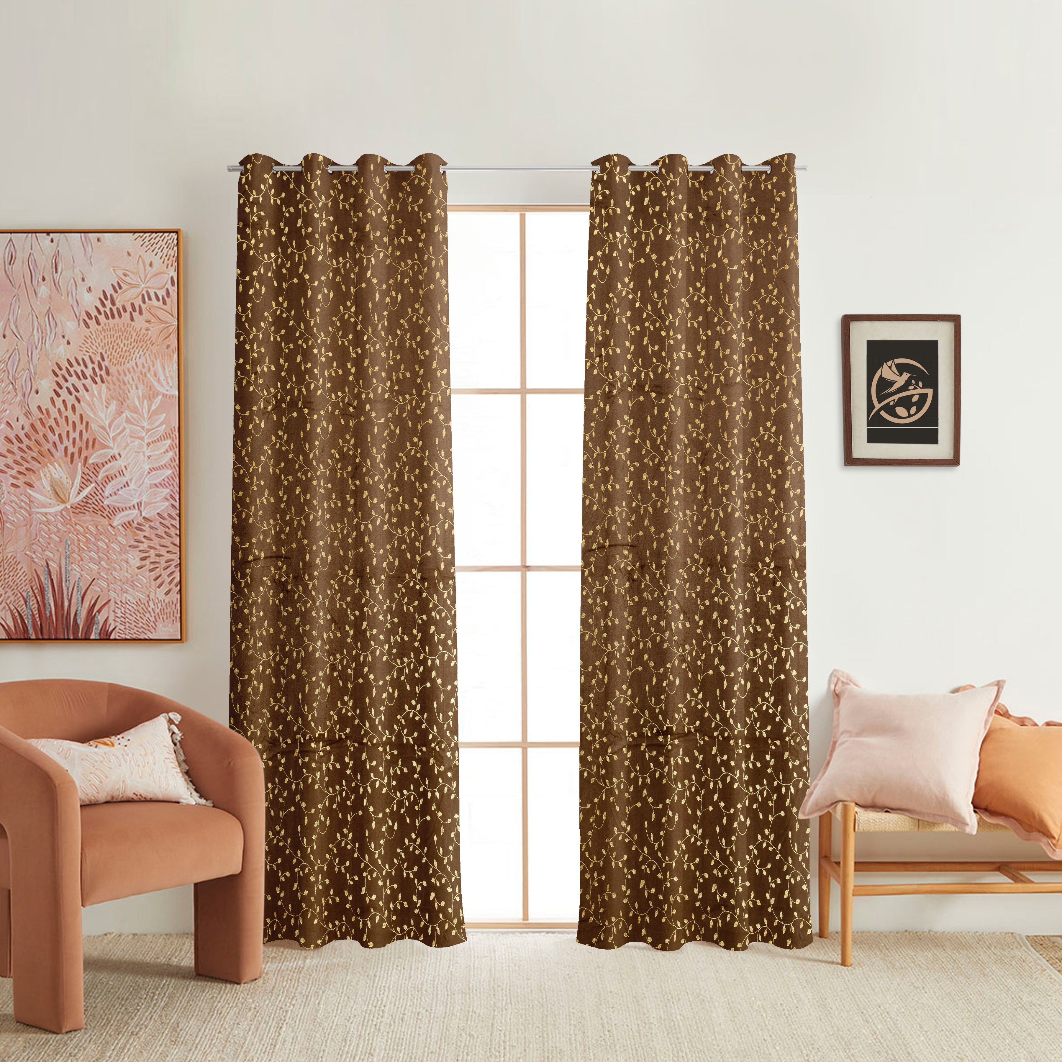 velvet curtains (Buti foil)
