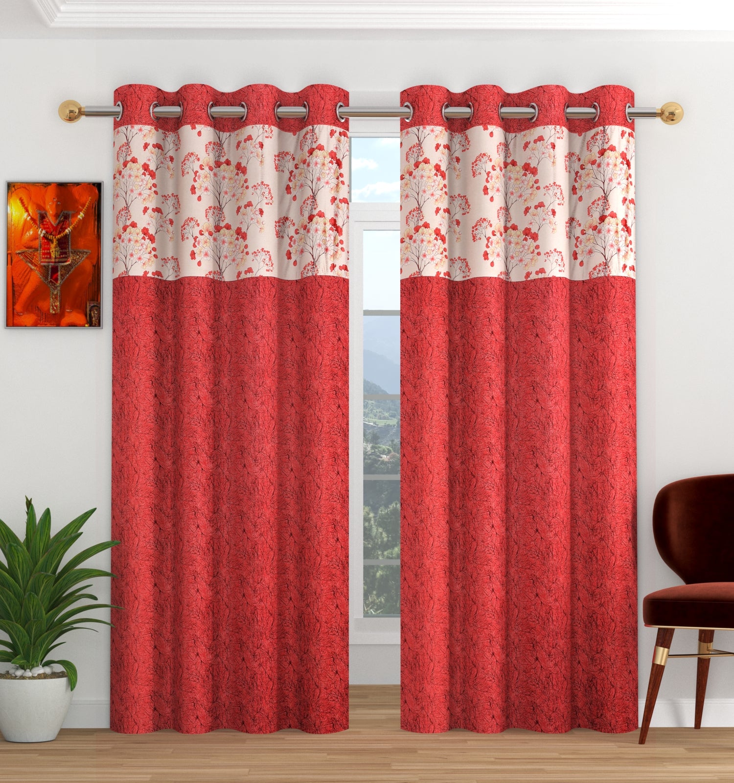 Camrin patch ( Umbrella patch ) curtains