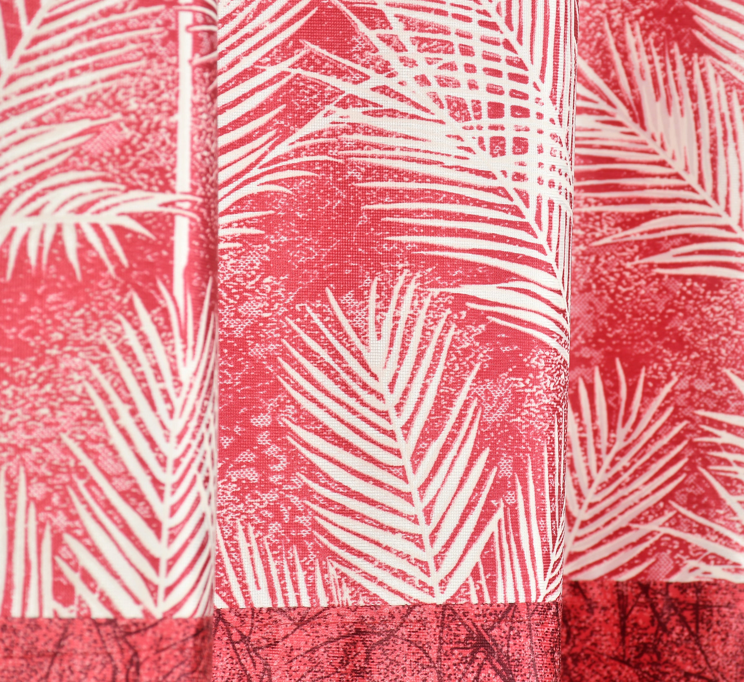 Camrin leaves patch curtains