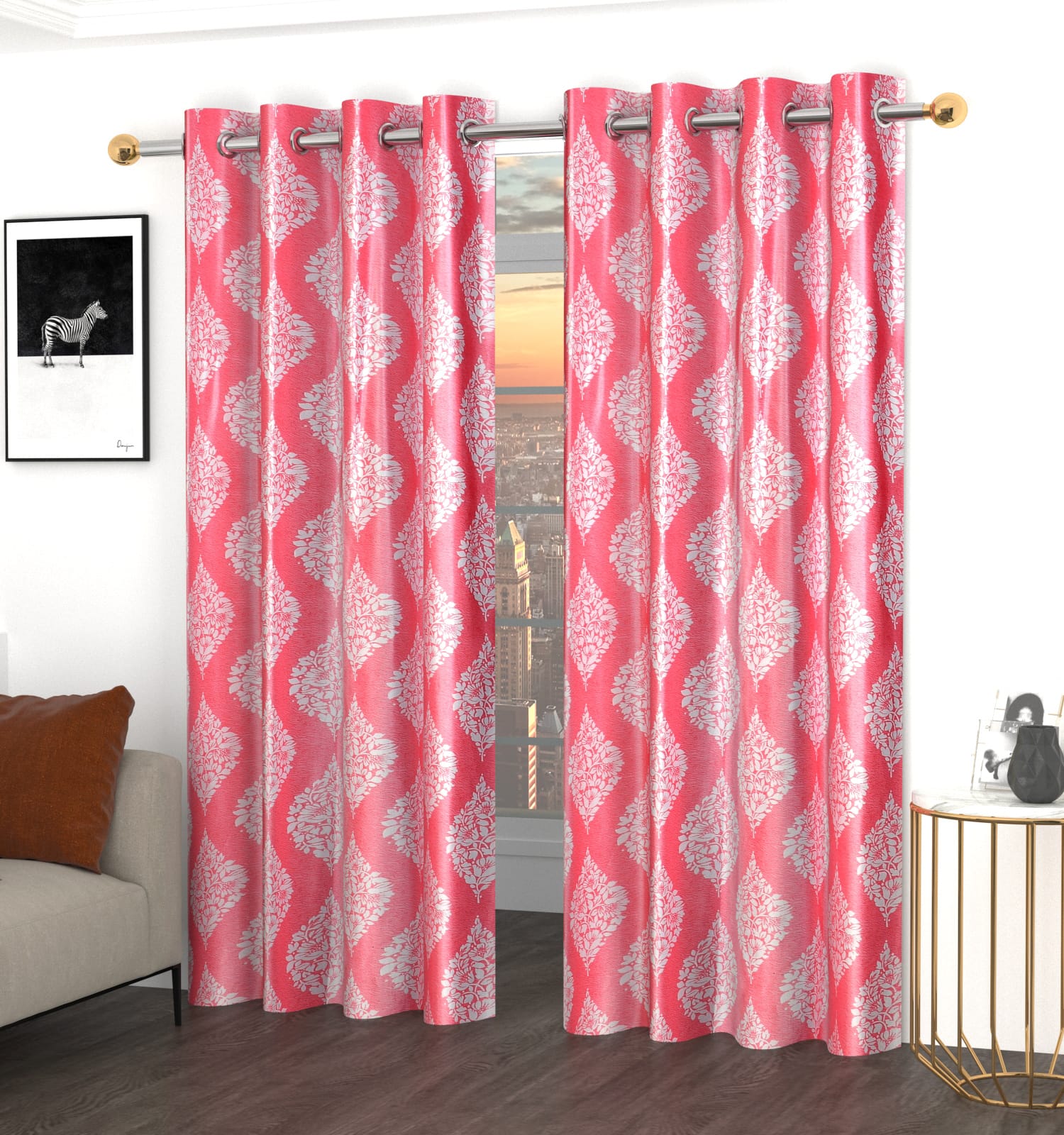 Surbhi Dmass print curtains