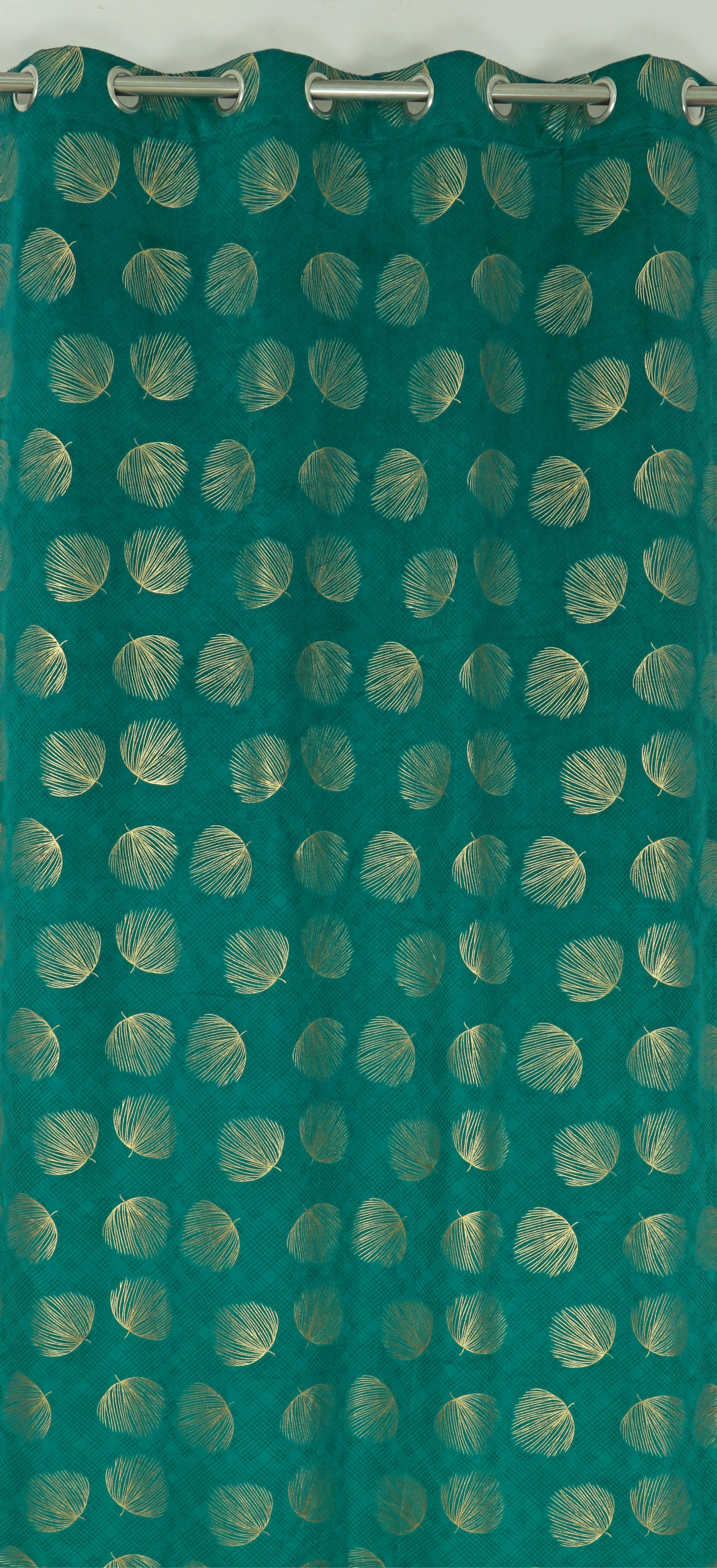 Multifoil Velvet peepal Patta Curtains