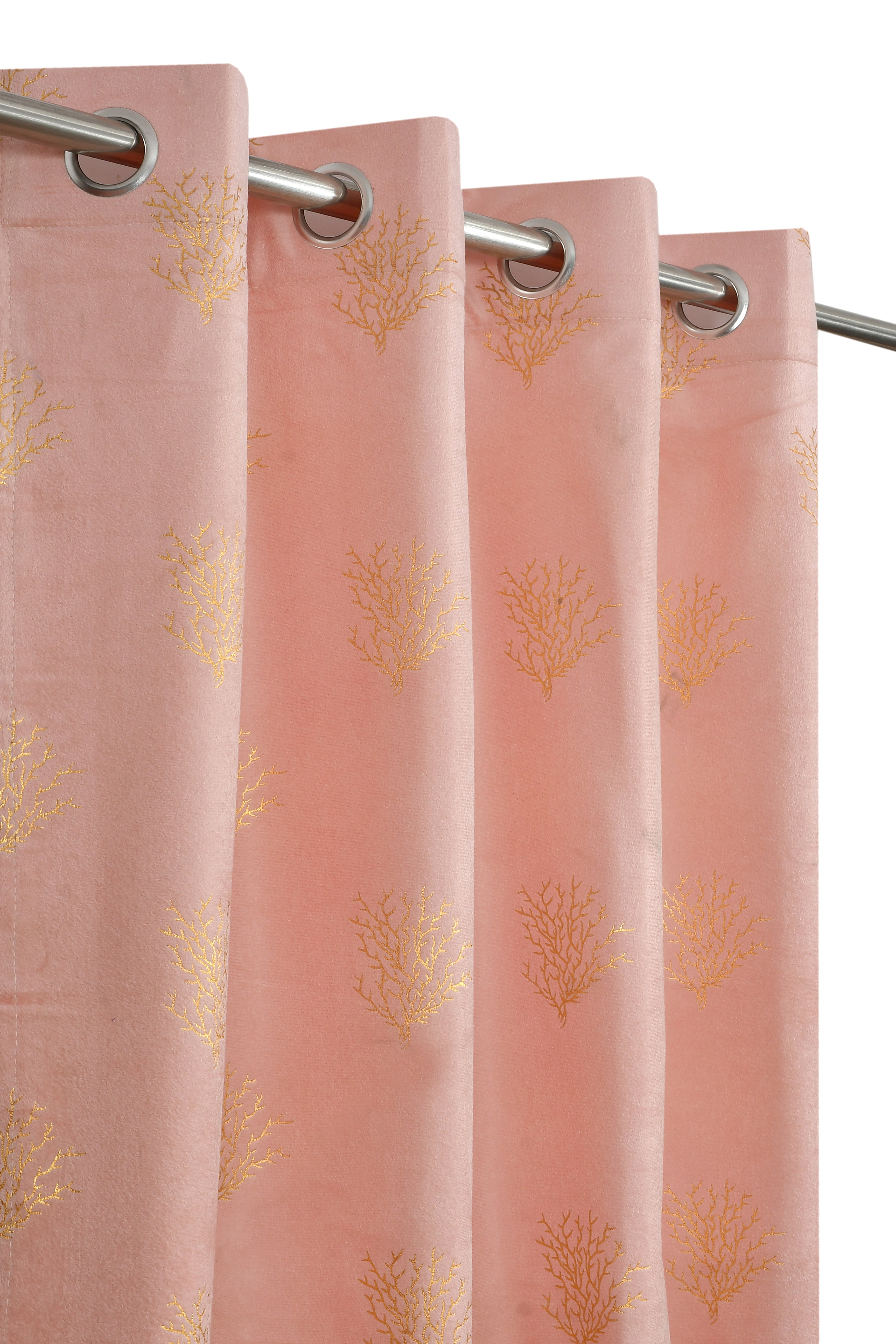 Velvet Curtains With Regal Foil