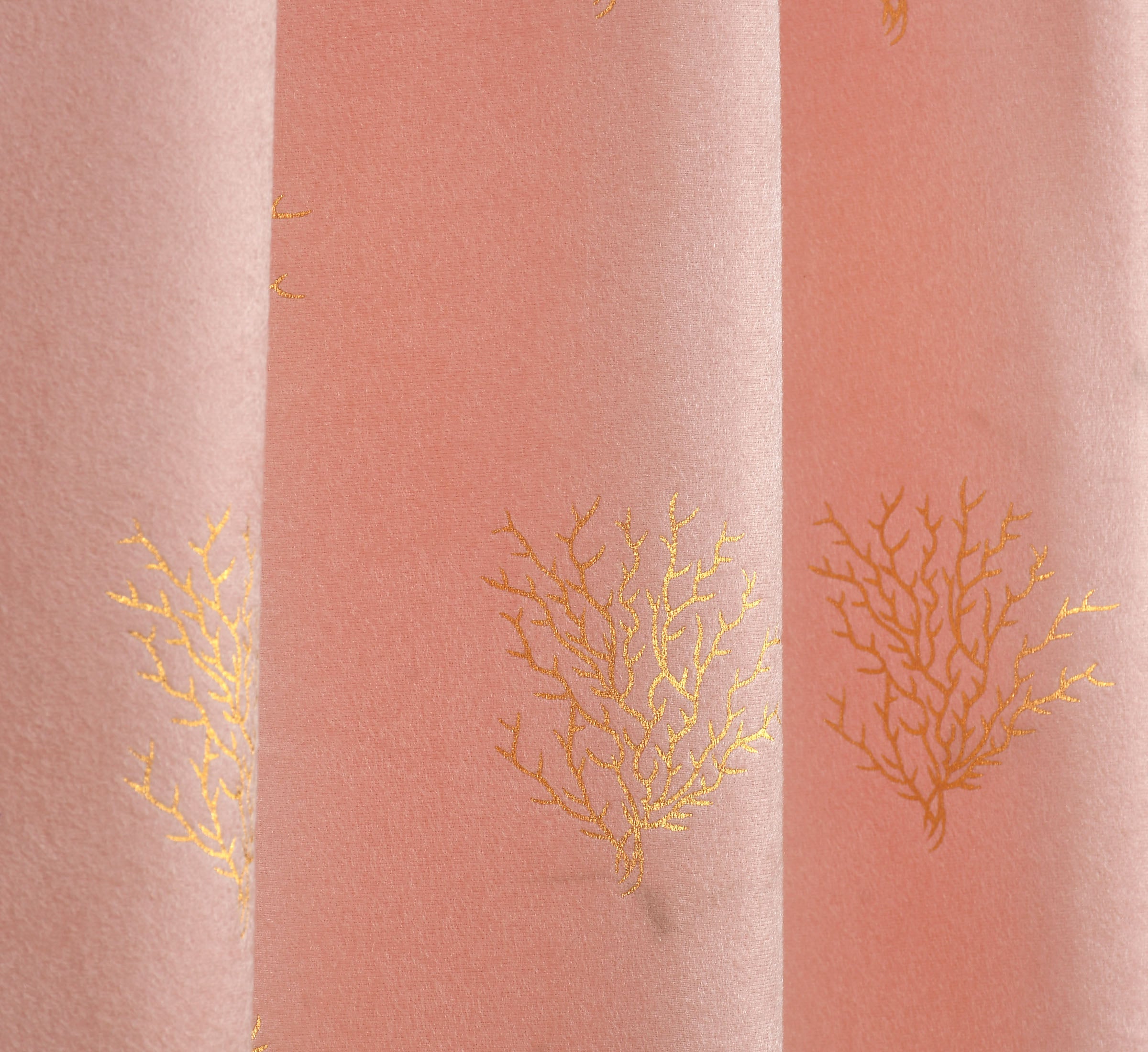 Velvet Curtains With Regal Foil
