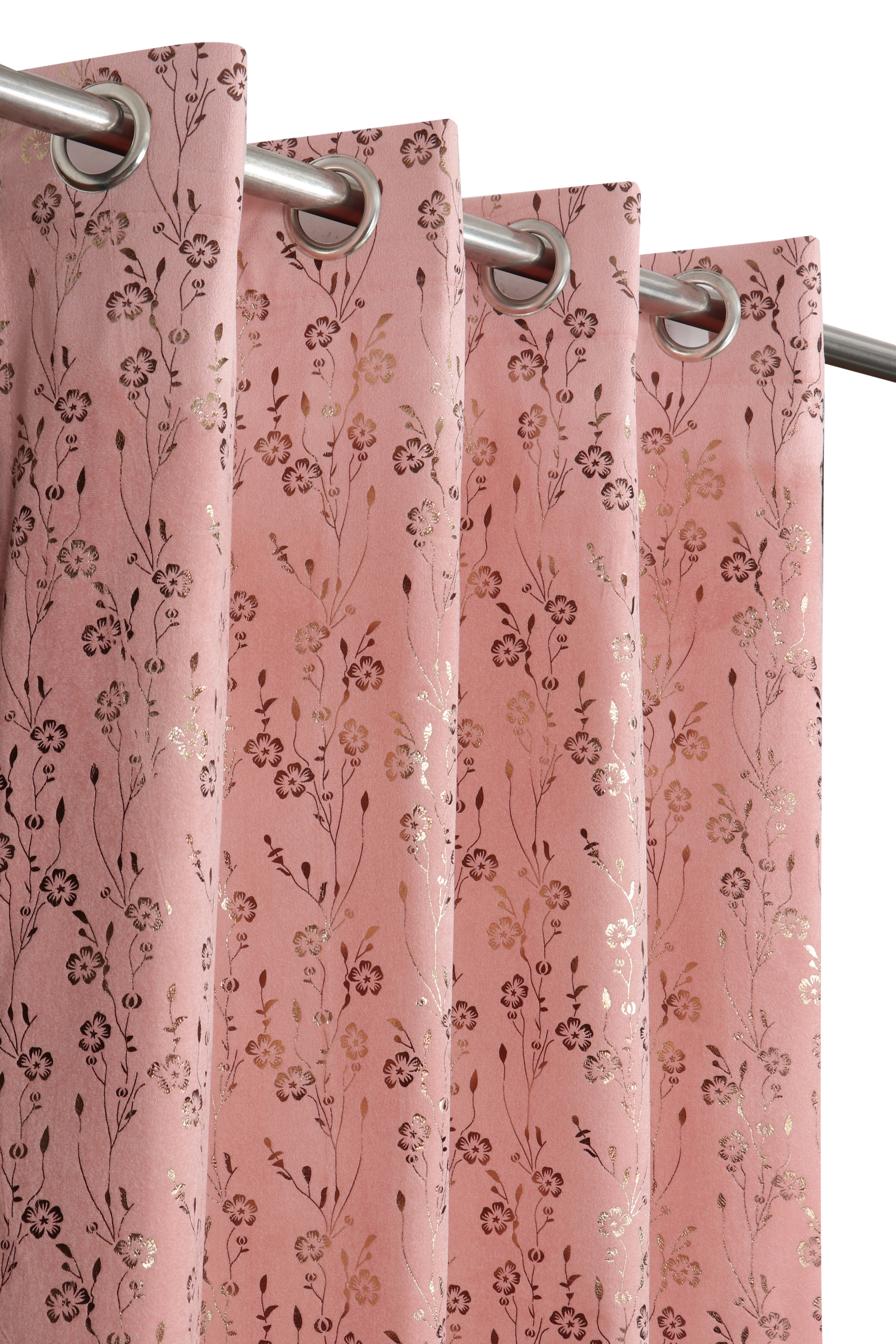 Multi Foil Rose Velvet